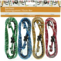 Spanngurte 4er je 75cm 4 Farben sort.