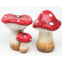 Keramik Pilz 8x7cm